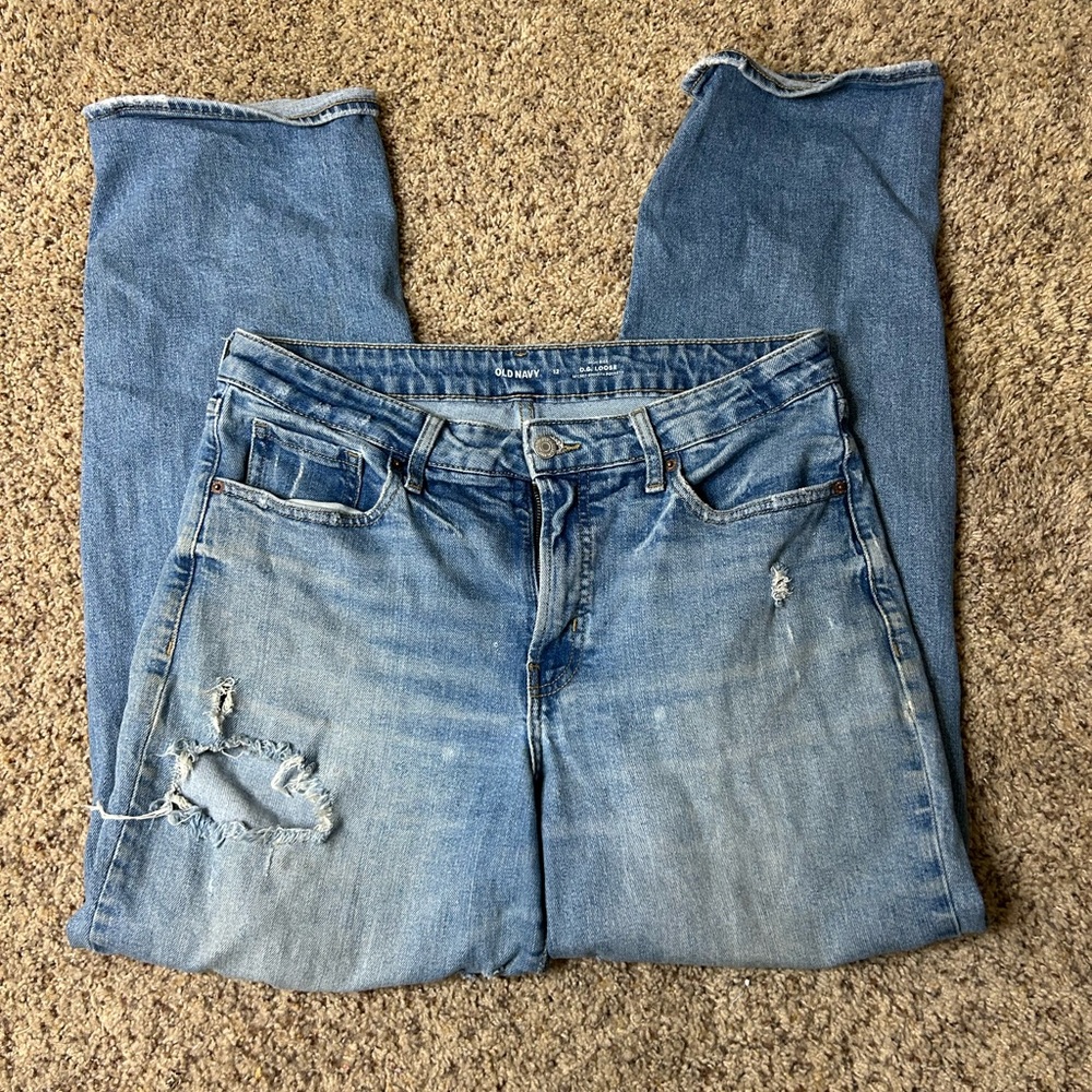 Old Navy High Rise O.G. Loose Denim Jeans